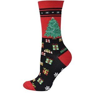 HIBALY Holiday Christmas Socks for Men